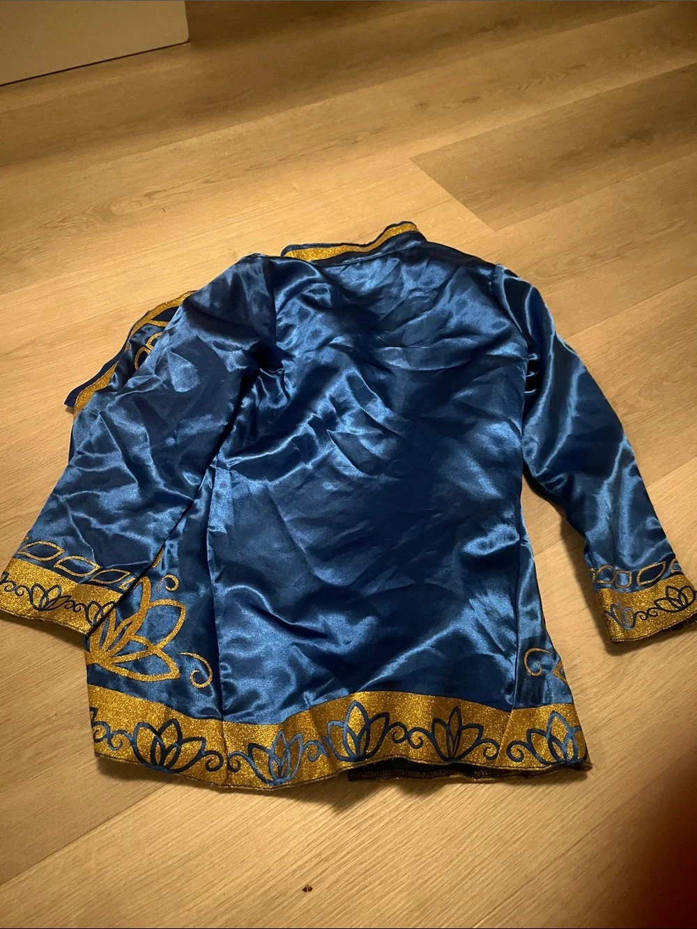 Disney Blue/Gold Mira royal detective Jacket and dress with Pink Medallion 4-6x